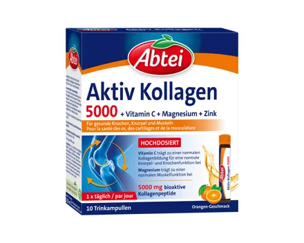 Abtei Aktiv Kollagen 5000 (Aktion nur in der Westschweiz und im Tessin gültig)