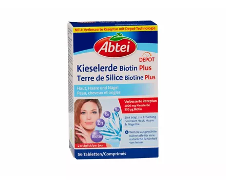 Abtei Kieselerde Biotin Plus