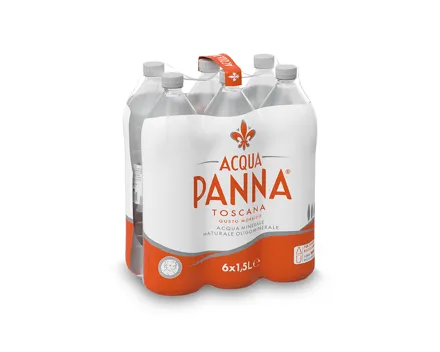 Acqua Panna Mineralwasser ohne Kohlensäure