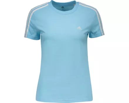 Adidas Damen-T-Shirt 3S S, hellblau