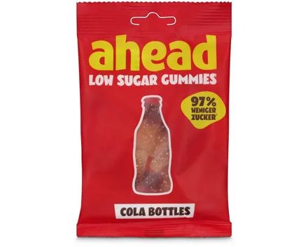 Ahead Cola Bottles Gummies Low Sugar