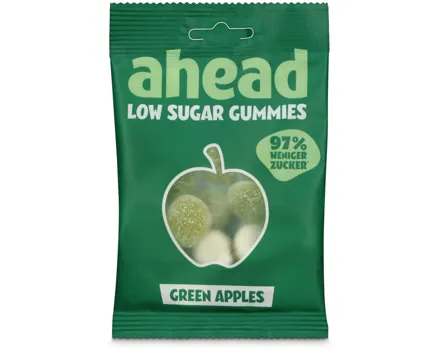 Ahead Green Apples Gummies Low Sugar