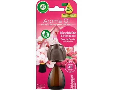 Air Wick Aroma-Öl Flakon Kirschblüte & Himbeere