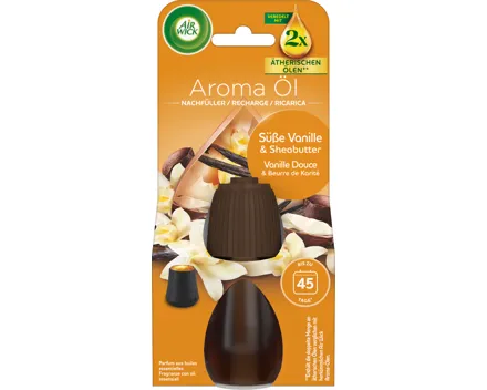Air Wick Aromal-Öl Flakon Süsse Vanille & Sheabutter