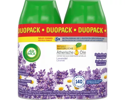 Air Wick Pure Automatisches Duftspray Freshmatic Max Nachfüller Lavendel 2 x 250 ml