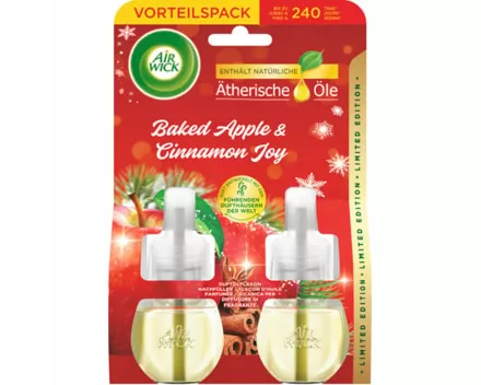 Airwick Lufterfrischer Apfel & Zimt Nachfüllpack 2 x 19 ml