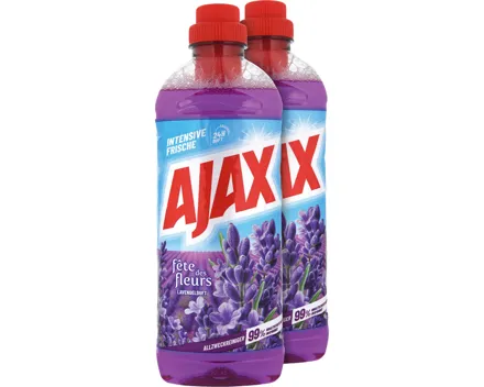 Ajax Allzweckreiniger Lavendel & Magnolie 2 x 1 L
