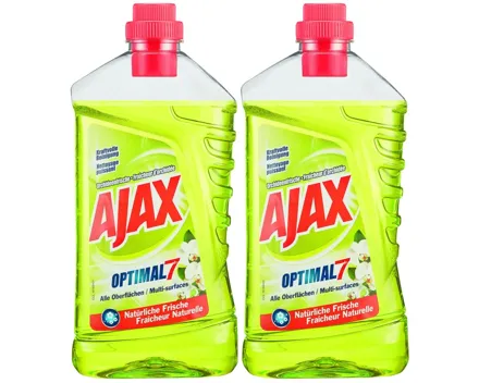Ajax Allzweckreiniger Weisse Blumen, 2 x 1 Liter, Duo