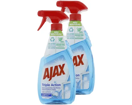 Ajax Antistatic Glasreiniger 2 x 250 ml