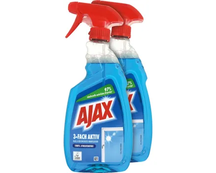 Ajax Glasreiniger Duo 2 x 500 ml