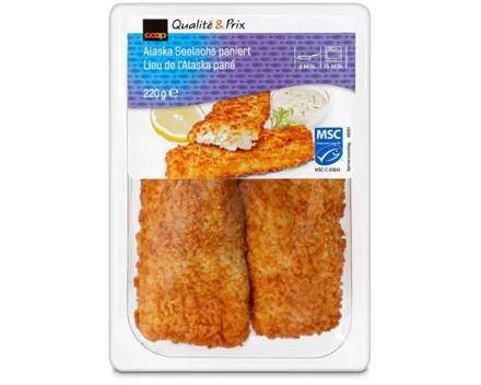Alaska Seelachs MSC paniert 2x220g