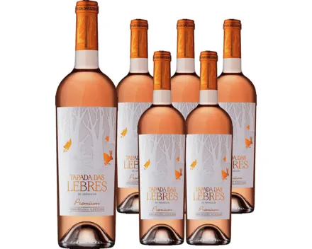Alentejano VR Tapada das Lebres - Premium Rosé Herdade das Mouras 6x 75cl (2024) – Roséwein, Portugal (0.75l)