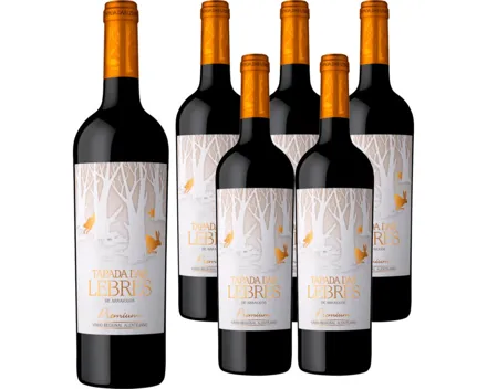 Alentejano VR Tapada das Lebres - Premium Rosso Herdade das Mouras 6x 75cl (2022) – Rotwein, Portugal (0.75l)