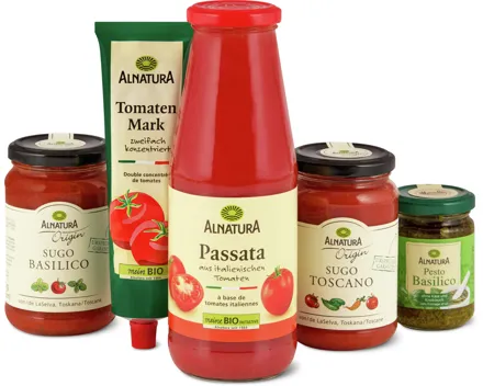Alle Alnatura Bio-Passata, -Sughi und -Pesti