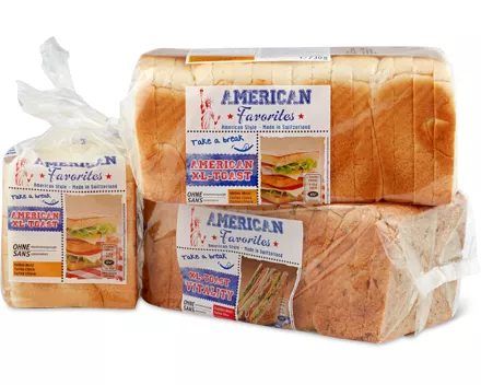 Alle American Favorites Toasts, IP-SUISSE