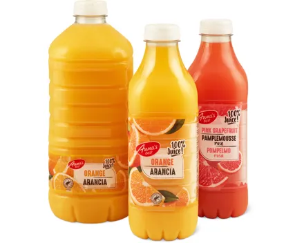 Alle Anna's Best Frischsäfte ab 75 cl, gekühlt