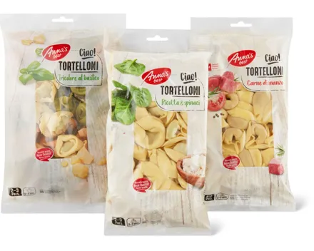 Alle Anna's Best Tortelloni, gekühlt