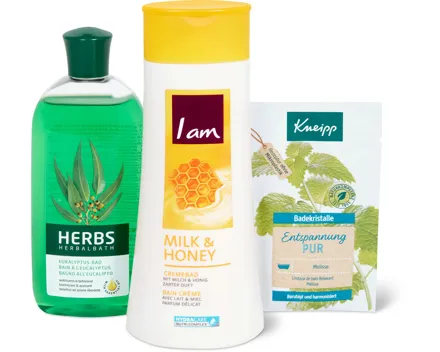 Alle Bäder und Badesalze