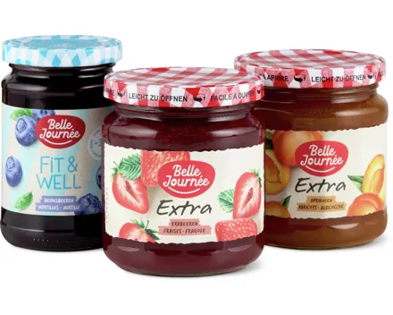 Alle Belle Journée-Extra- und -Fit & Well-Konfitüren