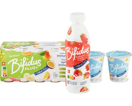 Alle Bifidus-Joghurts und -Drinks