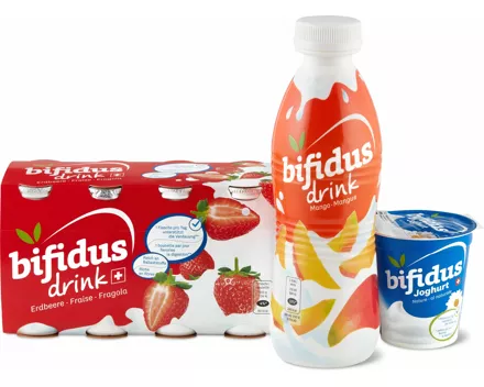 Alle Bifidus-Joghurts und -Drinks