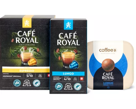 Alle Café Royal Kapseln inkl. CoffeeB