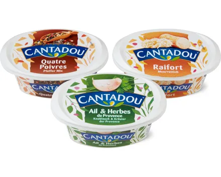 Alle Cantadou Frischkäse