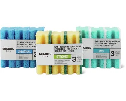 Alle Clean- und Miobrill-Schwämme