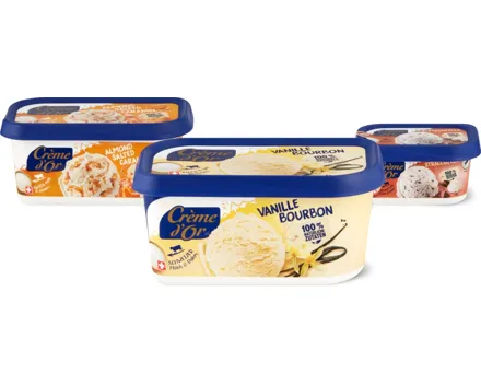 Alle Crème d'Or-Dosen und -Becher