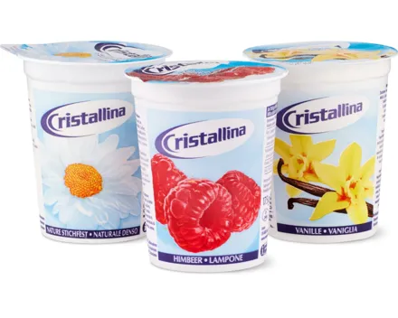 Alle Cristallina Joghurts