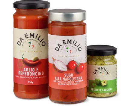 Alle Da Emilio Pastasaucen