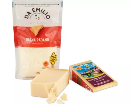 Alle Da Emilio- und Piave DOP-Käse