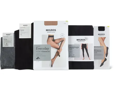 Alle Damen- und Herren-Strumpfwaren