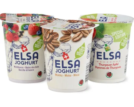 Alle Elsa Joghurts, IP-SUISSE
