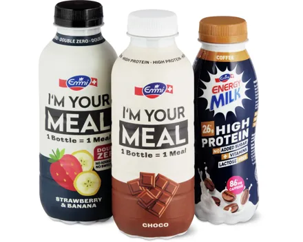 Alle Emmi-I'm Your Meal Trinkmahlzeiten und -Energy Milk