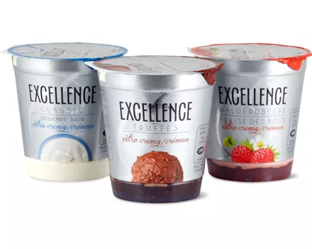 Alle Excellence Joghurts