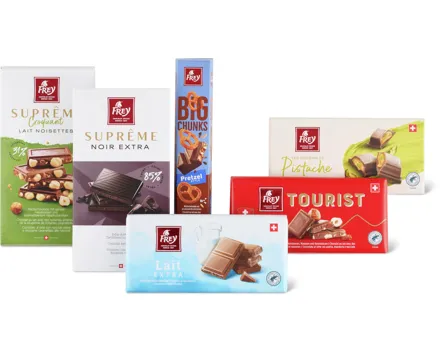 Alle Frey Tafelschokoladen