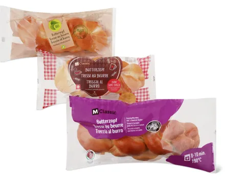 Alle Frischback-Zöpfe