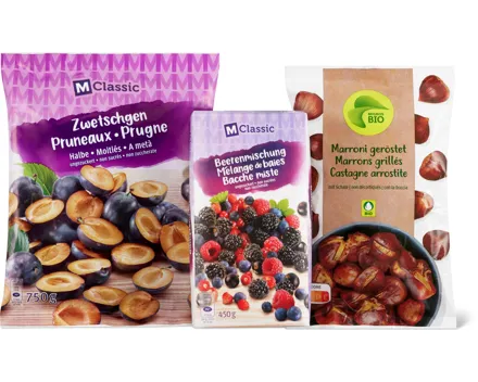 Alle Früchte, Beeren, Marroni und Smoothies-Fruchtmischungen