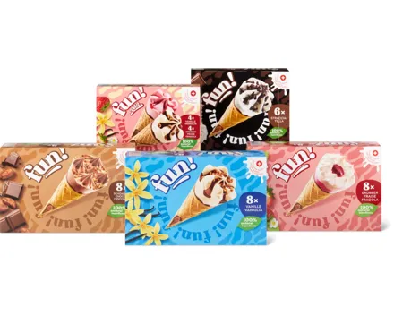 Alle Fun Glace-Cornets