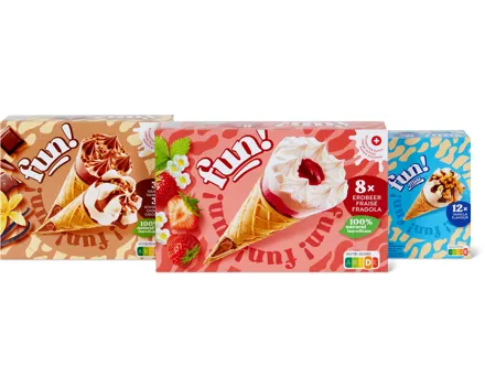 Alle Fun Glace-Cornets