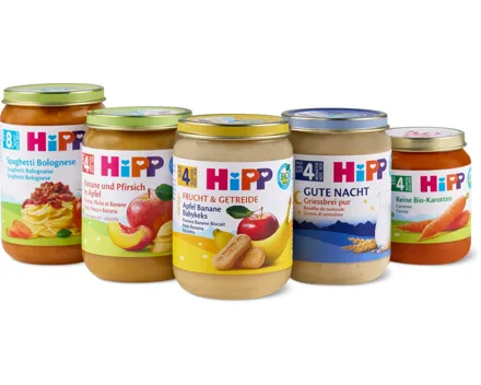 Alle Hipp Gläschen