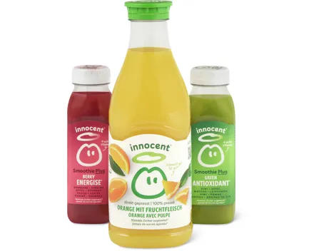 Alle Innocent-Säfte und -Smoothies, gekühlt
