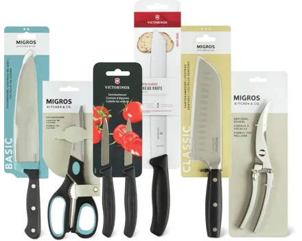 Alle Kitchen & Co.- und Victorinox-Küchenmesser sowie -Scheren