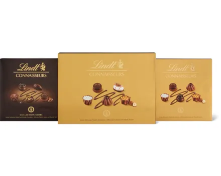 Alle Lindt Connaisseur Pralinen