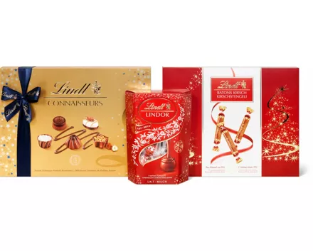 Alle Lindt-Lindor Kugeln und -Pralinés