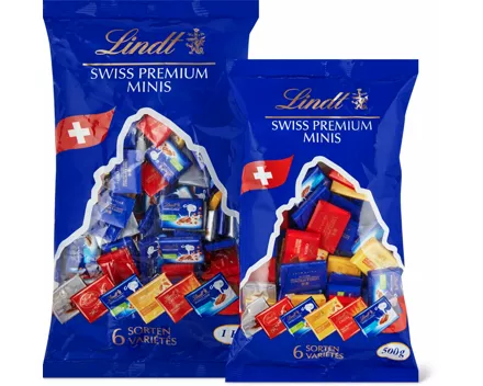 Alle Lindt Swiss Premium Minis