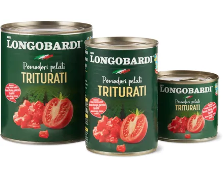 Alle Longobardi Tomaten gehackt