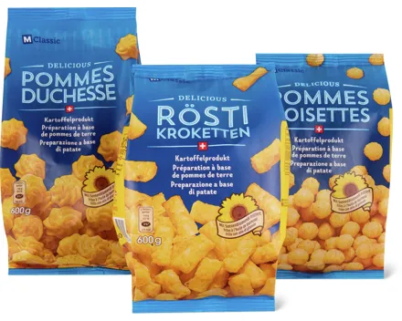 Alle M-Classic Delicious Kartoffel-Produkte