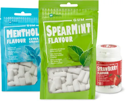 Alle M-Classic Kaugummis